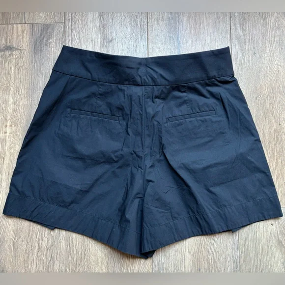 NEW J.Crew Black Cotton Bow Shorts Size 10 NWT Lightweight Beach Prep - Picture 2 of 8